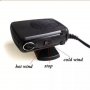 Печка духалка за кола 12V 150W, размразител, термовентилатор, духалка, снимка 3