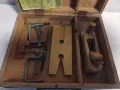 Комплект дърводелско ренде, прав ъгъл, шаблон. 2 скоби и кутия. , снимка 8