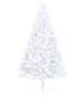 Изкуствена коледна елха - бяла -120см, снимка 3
