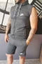 Nike Мъжки Летен Екип👕🩳Мъжки Къс Комплект Найк - 3 Налични Цвята Код B359, снимка 3