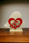 естествена солна лампа, Пръстени и сърце, 1 кг, , снимка 2