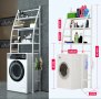Етажерка стилаж органайзер над пералня, снимка 4