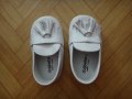 Официални бебешки бели обувки от естествена кожа, 19 номер, подходящи за кръщенка/кръщене, снимка 2