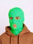 Зимна шапка маска - Green Neon Balaclava, снимка 3