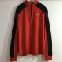 Спортна маркова блуза в червено, снимка 1 - Блузи - 30721369