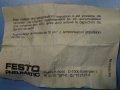 Пневматичен клапан Festo VLK-3-PK-3 785-R air pilot valve, снимка 8