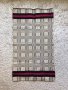Калъфка за възглавница в народен стил в бежово каре, снимка 1 - Антикварни и старинни предмети - 36601025