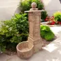 Градинска чешма от бетон с корито и мивка Селена - външна за двор в различни цветове, снимка 8