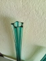 Вази стъкло тюркоазени 40 и 30 см, снимка 5