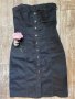 Дънкова рокля сукман дънков сукман тип бюстие , снимка 1 - Рокли - 37816163