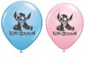 2 бр Лило и Стич lilo stitch Обикновен надуваем латекс латексов балон парти