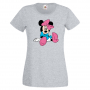 Дамска тениска Minnie Mouse 4 Подарък,Изненада,Рожден ден,, снимка 2