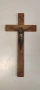 Дървен кръст разпятие Исус Христос#1, снимка 2