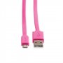 Кабел USB-A към Micro USB-B 2.0 Roline 11.02.8762 Розов 1м, USB-A to Micro USB-B M/M, снимка 1 - USB кабели - 31301397