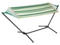 Хамак LIVARNO, с рамка, зелени ивици, снимка 1