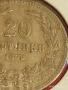 Монета 20 стотинки 1906г. Княжество България Княз Фердинанд първи 53100, снимка 5