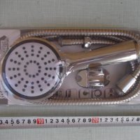 Комплект "Душ слушалка , маркуч - 1,5 м. и носач" нов, снимка 2 - ВИК - 36827025