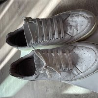 Бели маратонки кецове естествена кожа, снимка 3 - Дамски ежедневни обувки - 40201383