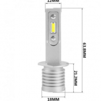 H7/H1/H4 LED КРУШКИ ЗА ФАРОВЕ V9-2бр.к-т , снимка 7 - Аксесоари и консумативи - 35236247