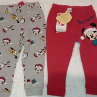 LCW Disney Комлект панталони за Коледа, 80-86см., снимка 1 - Панталони и долнища за бебе - 37970022