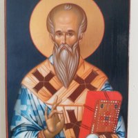 Икона на Свети Климент Охридски icona Sveti Kliment Ohridski, снимка 1 - Икони - 14851301