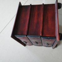 Дървена кутия 18 х 18 h 19.5 см. , снимка 3 - Други стоки за дома - 39058571