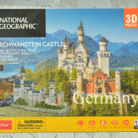 Нов 3D пъзел Natural Geographic: замъкът Neuschwanstein, снимка 1 - Игри и пъзели - 44688072
