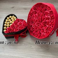 Луксозни подаръчни кутии с рози и бонбони , снимка 13 - Други услуги - 34879074