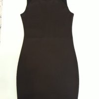 Мини черна рокля къса , елегантна, секси, без ръкав, с прозрачен елемент отпред и на раменете, ефект, снимка 8 - Рокли - 37435253