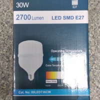 LED крушка 30W Е27, снимка 1 - Лед осветление - 24479053