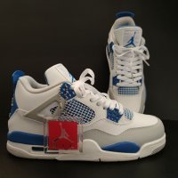 Nike Jordan 4 Blue , снимка 9 - Кецове - 36631715