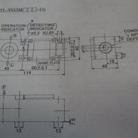 Датчик OMRON Proximity Switch TL-YS15MY1, снимка 8 - Резервни части за машини - 34451405