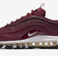 оригинални  маратонки  Nike  Air Max 97 Premium  Bordeaux  номер 39 , снимка 7 - Маратонки - 37449735