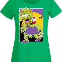 Дамска тениска The Simpsons Lisa Simpson 01,Halloween,Хелоуин,Празник,Забавление,Изненада,Обичаи,, снимка 8 - Тениски - 38154299