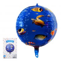 Балон - сфера "Океан", снимка 1 - Декорация за дома - 35575223