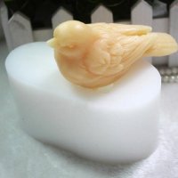 3D Врабче птичка силиконов молд форма калъп фондан шоколад гипс свещ, снимка 4 - Форми - 37021576