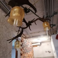Декоративна лампа. , снимка 1 - Антикварни и старинни предмети - 40273295