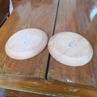 Стара дървена чиния,чинии, снимка 4 - Други ценни предмети - 31387885