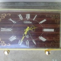 Стар електромеханичен настолен часовник и будилник Слава СССР, снимка 8 - Други ценни предмети - 37226061