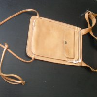 Чанта за носене на пари и документи до тялото -кожа, ръчна изработка- НОВА, снимка 4 - Чанти - 36771692