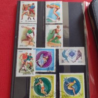 Пощенски марки смесени серий СПОРТ стари редки за КОЛЕКЦИЯ 38173, снимка 1 - Филателия - 40783346