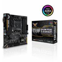 Дънна платка за компютър, ASUS TUF B450M-PLUS GAMING, SS300158, снимка 1 - Дънни платки - 38399923