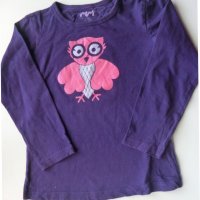 лилава блузка бухалче, снимка 2 - Детски тениски и потници - 37432201