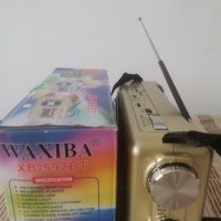Преносимо FM Радио с USB и фенер за къмпинг Waxiba XB-592BT, снимка 4 - Bluetooth тонколони - 42674176
