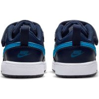 Бебешки спортни обувки NIKE COURT BOROUGH Сини, снимка 4 - Бебешки обувки - 33844138