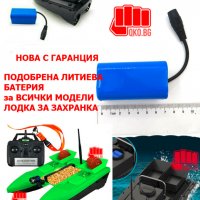 Нова Литиева батерия за лодка за захранка , снимка 1 - Стръв и захранки - 30230761