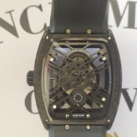 Уникален часовник Franck Muller Vanguard Carbon механичен клас 6А+, снимка 8 - Мъжки - 30281718