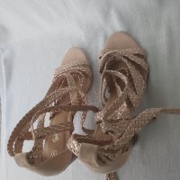 Дамски сандали с каишка на ток, снимка 9 - Сандали - 40488703