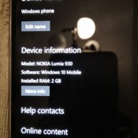 Смартфон Nokia Lumia 930 в отлично състояние,с адаптер и защитен капак, снимка 3 - Nokia - 44406890