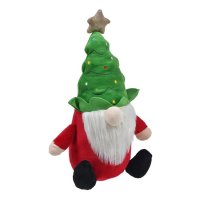 Коледен плюшен гном, 35 см, снимка 2 - Плюшени играчки - 42792417